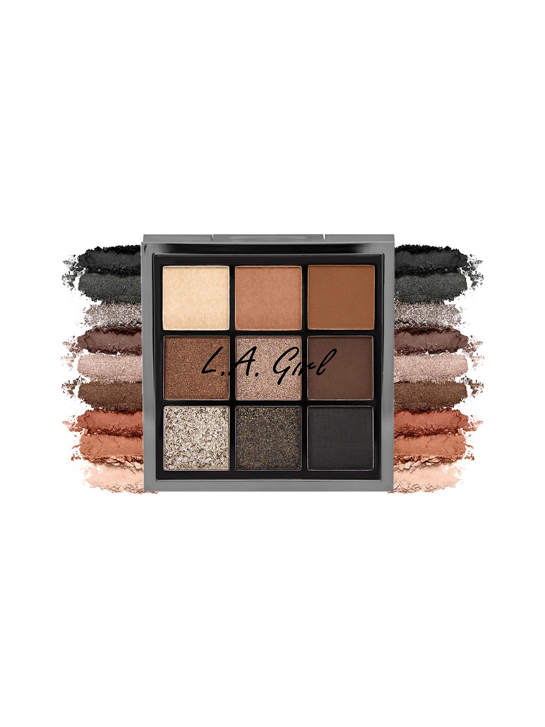

L.A Girl Keep It Playful 9-Color Eyeshadow Palette - Downplay, Brown