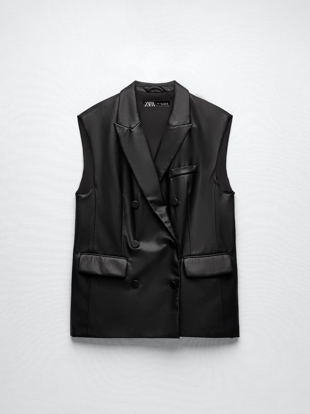 

ZARA Women Black Waistcoat