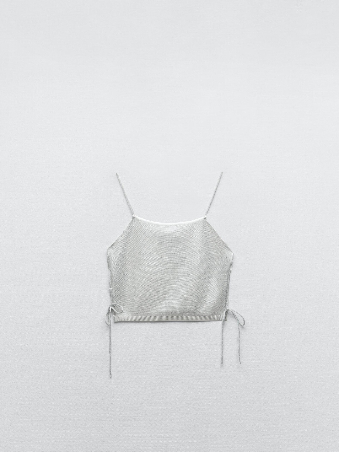 

ZARA Adults-Women Tops, Silver