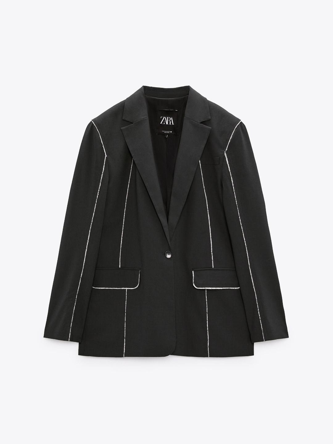 

ZARA Women Grey Blazers