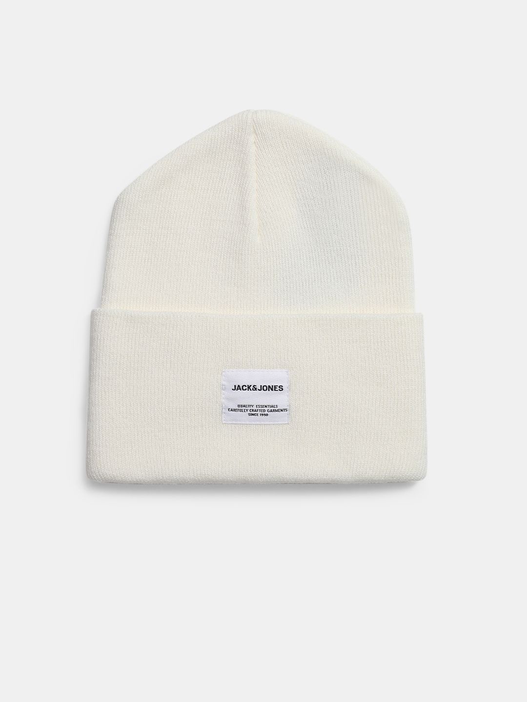 

Jack & Jones Men Self Design Beanie, White
