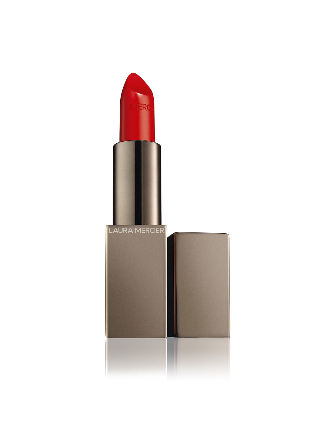 

LAURA MERCIER Rouge Essentiel Long Lasting Silky Creme Lipstick - Coral Vif 380, Red