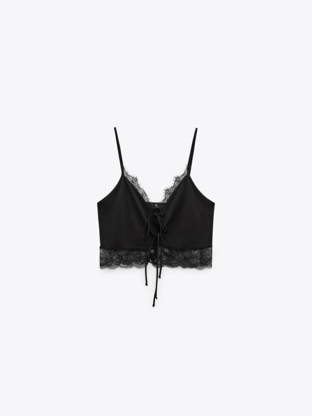 

ZARA Adults-Women Tops, Black