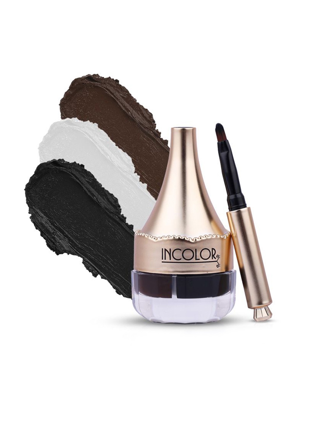 

INCOLOR 3 In 1 Super Gel Eyeliner- 5g- Shade- 02, Brown