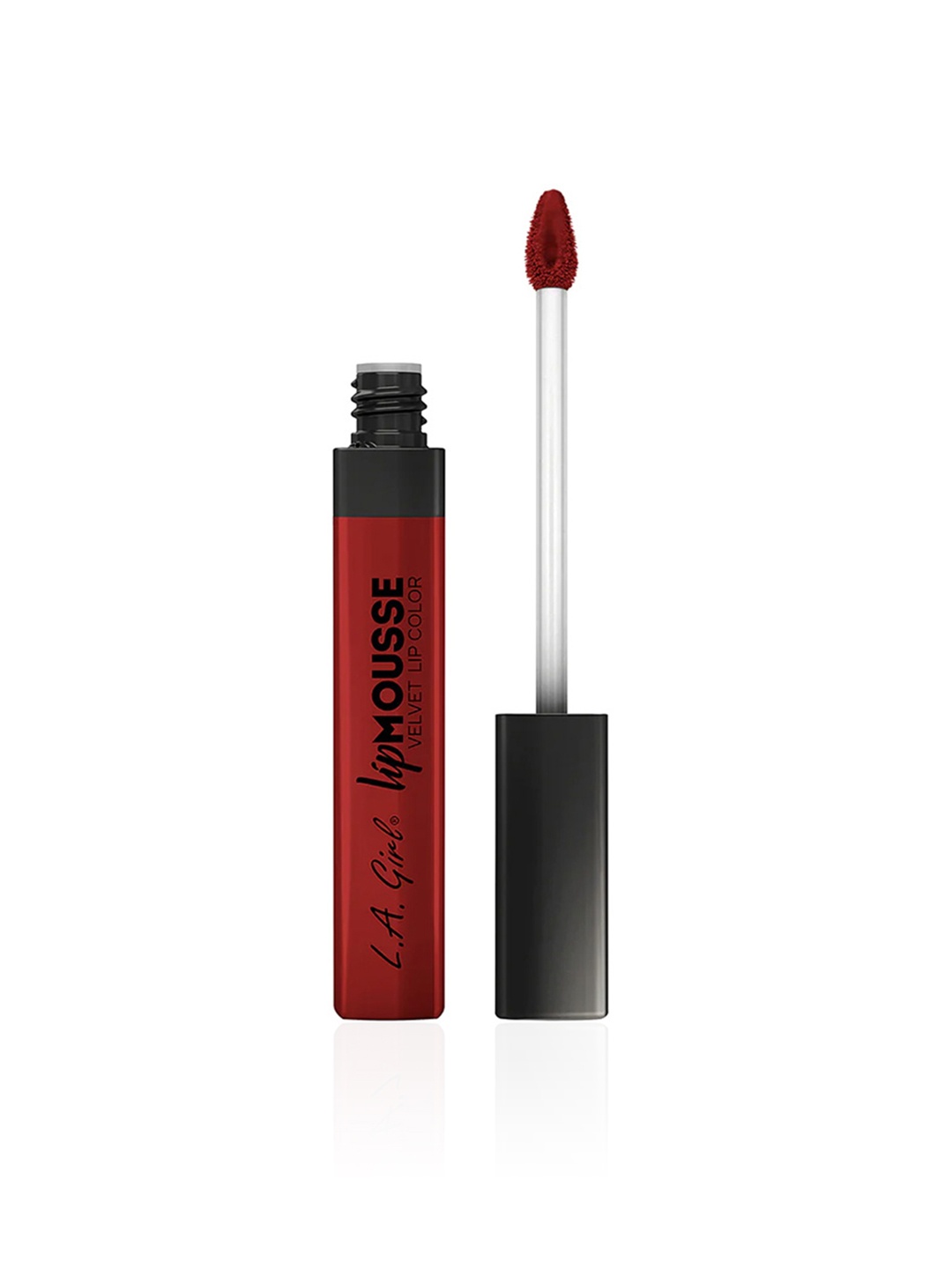 

L.A Girl Non-Sticky Lip Mousse Velvet Lip Color with Vitamin E 6 ml - Vibe, Maroon