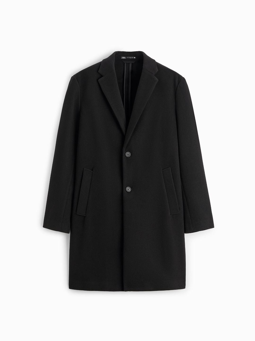 

ZARA Men Black Coats