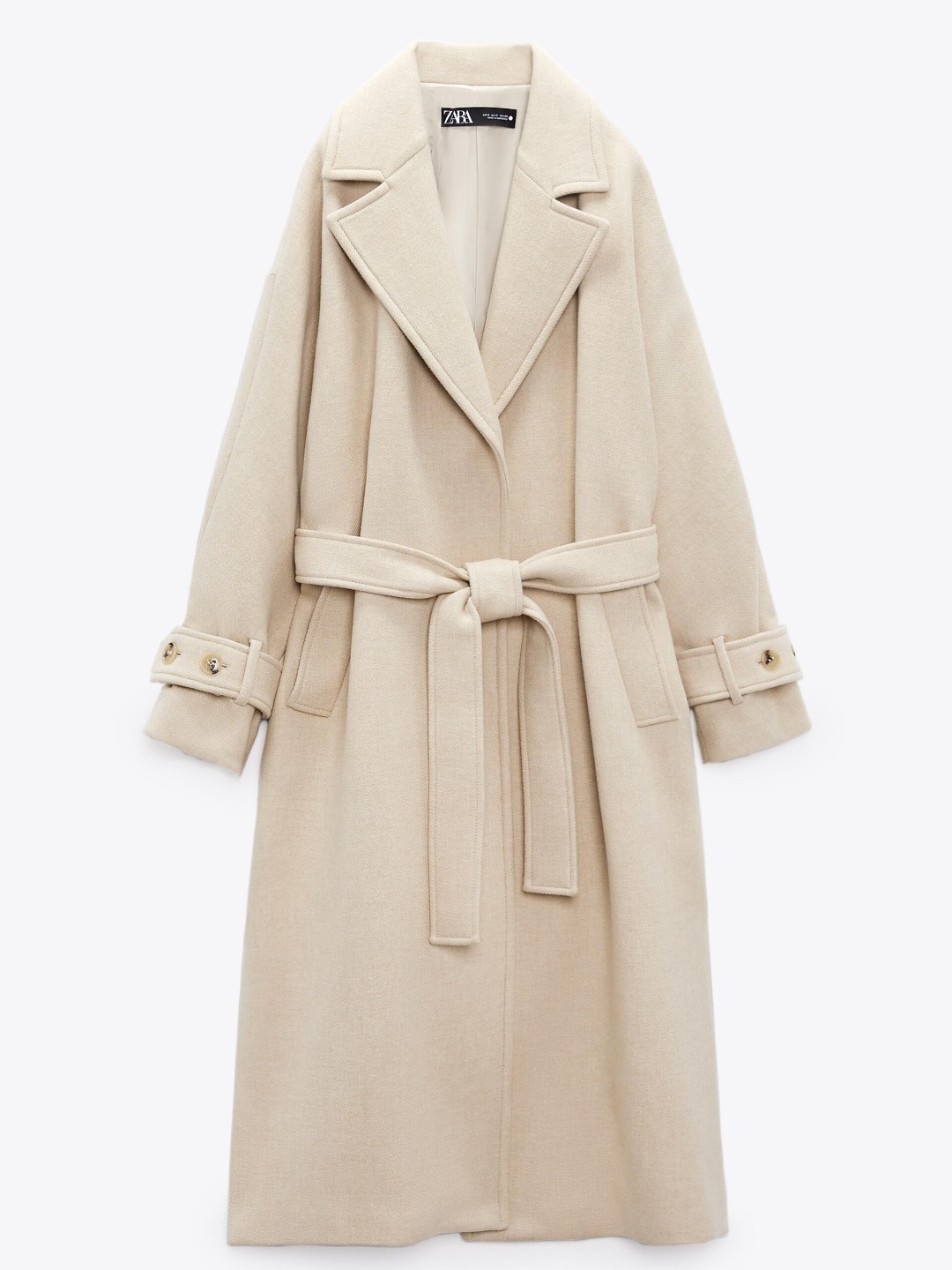 

ZARA Women Beige Coats