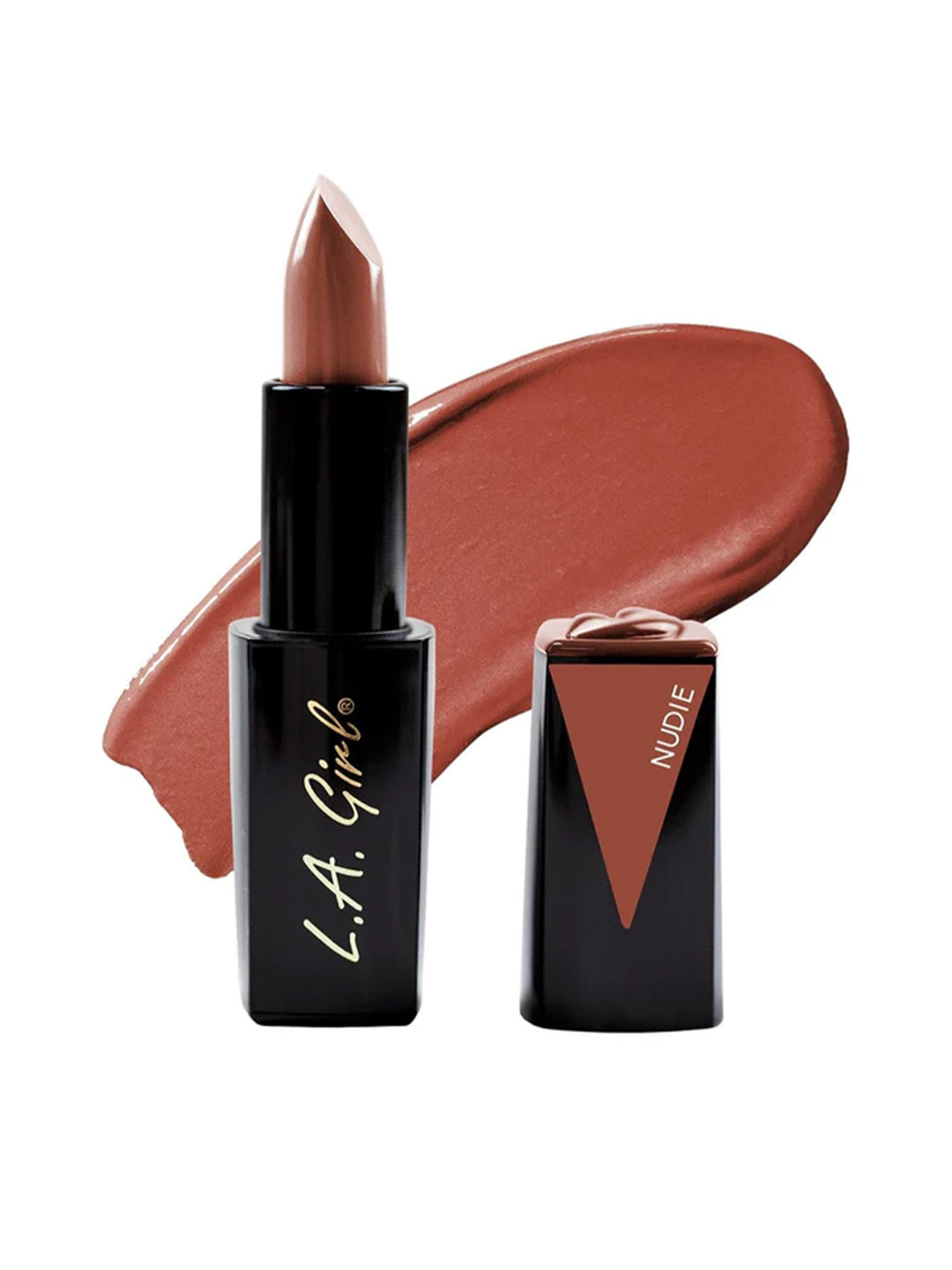 

L.A Girl Lip Attraction Lipstick with Vitamin E 3.2 g - Nudie, Brown