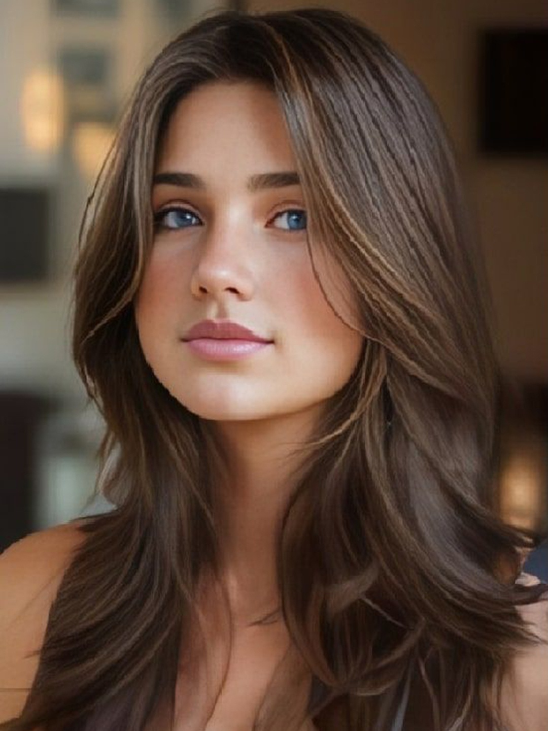

D-Divine Halo Wavy Toupee Hair Extension - Brown