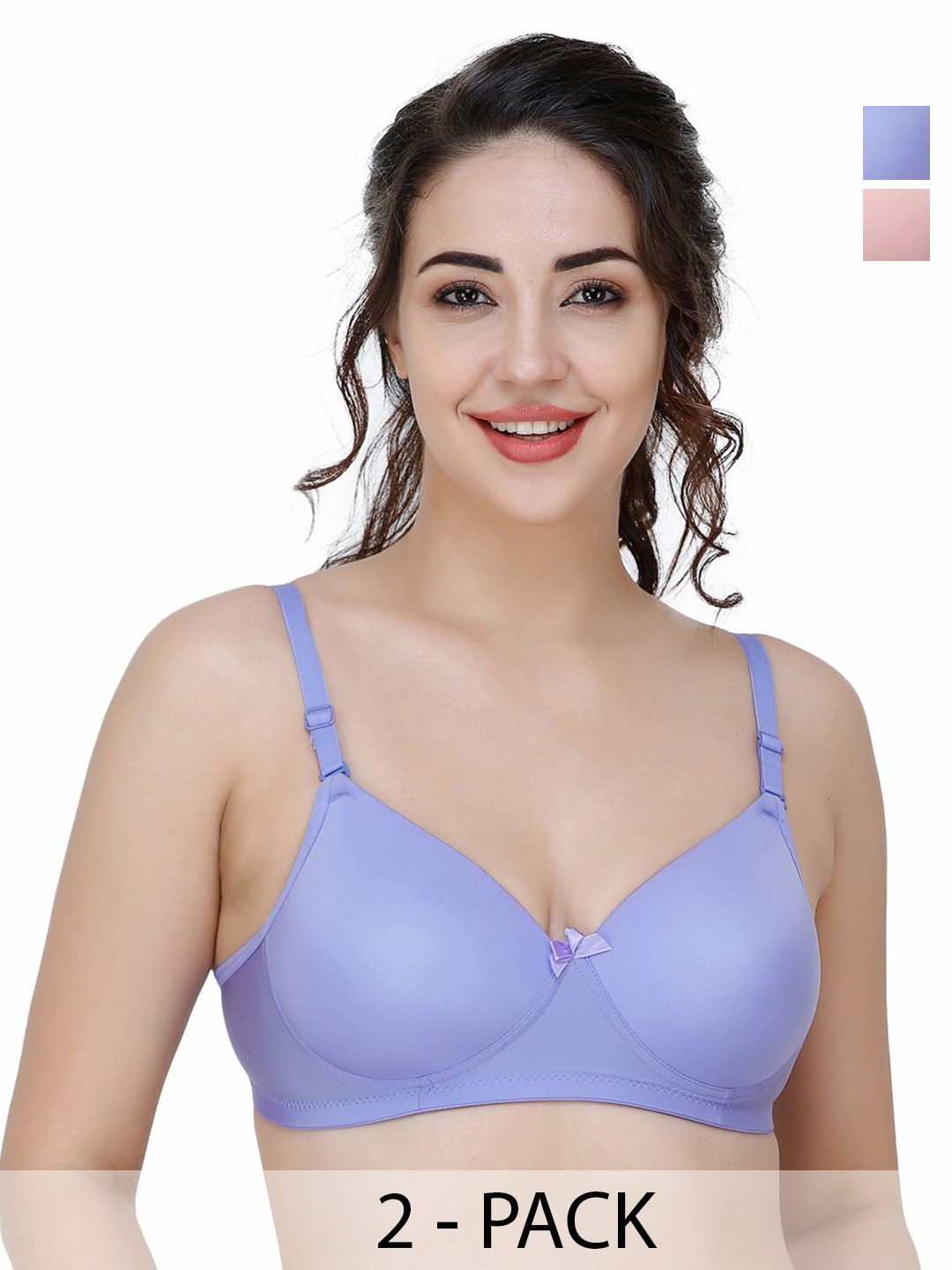 

College Girl Bra Full Coverage Lightly Padded, Blue