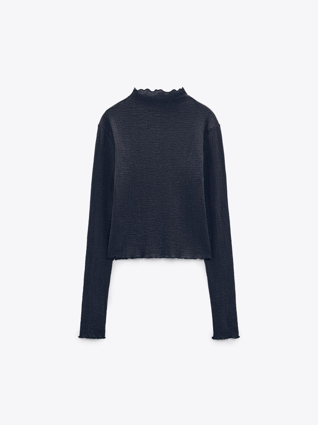

ZARA Women Grey Shirts