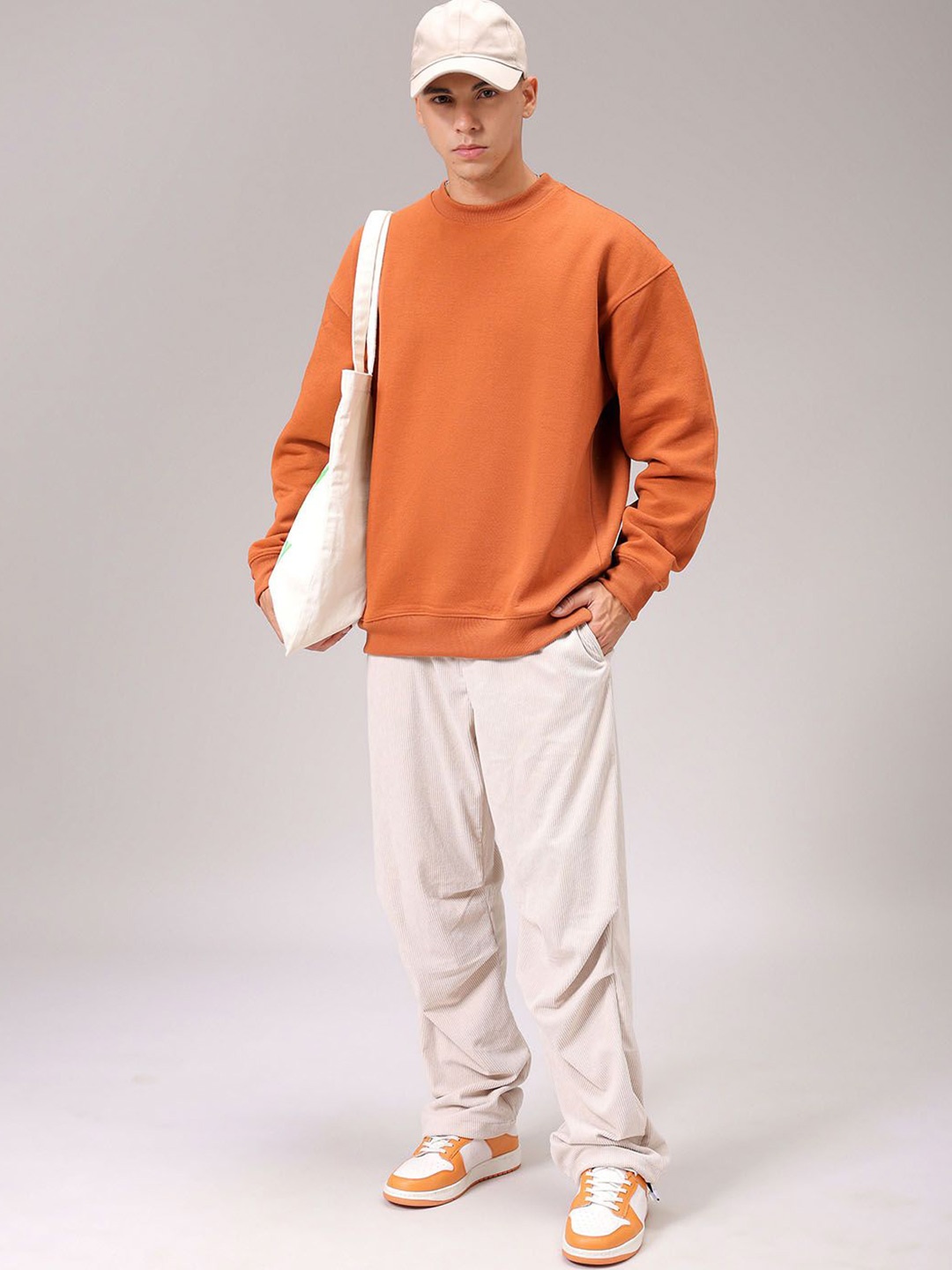 

The Indian Garage Co Men Sweatshirt, Beige