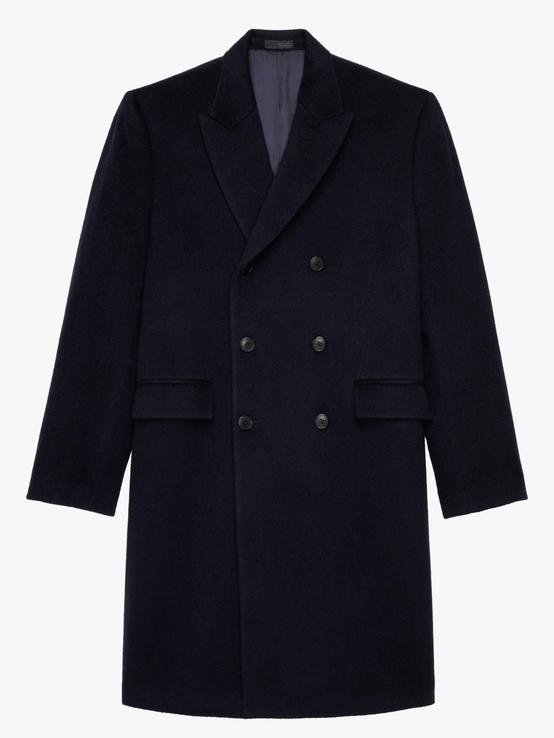 

ZARA Men Navy Blue Coats
