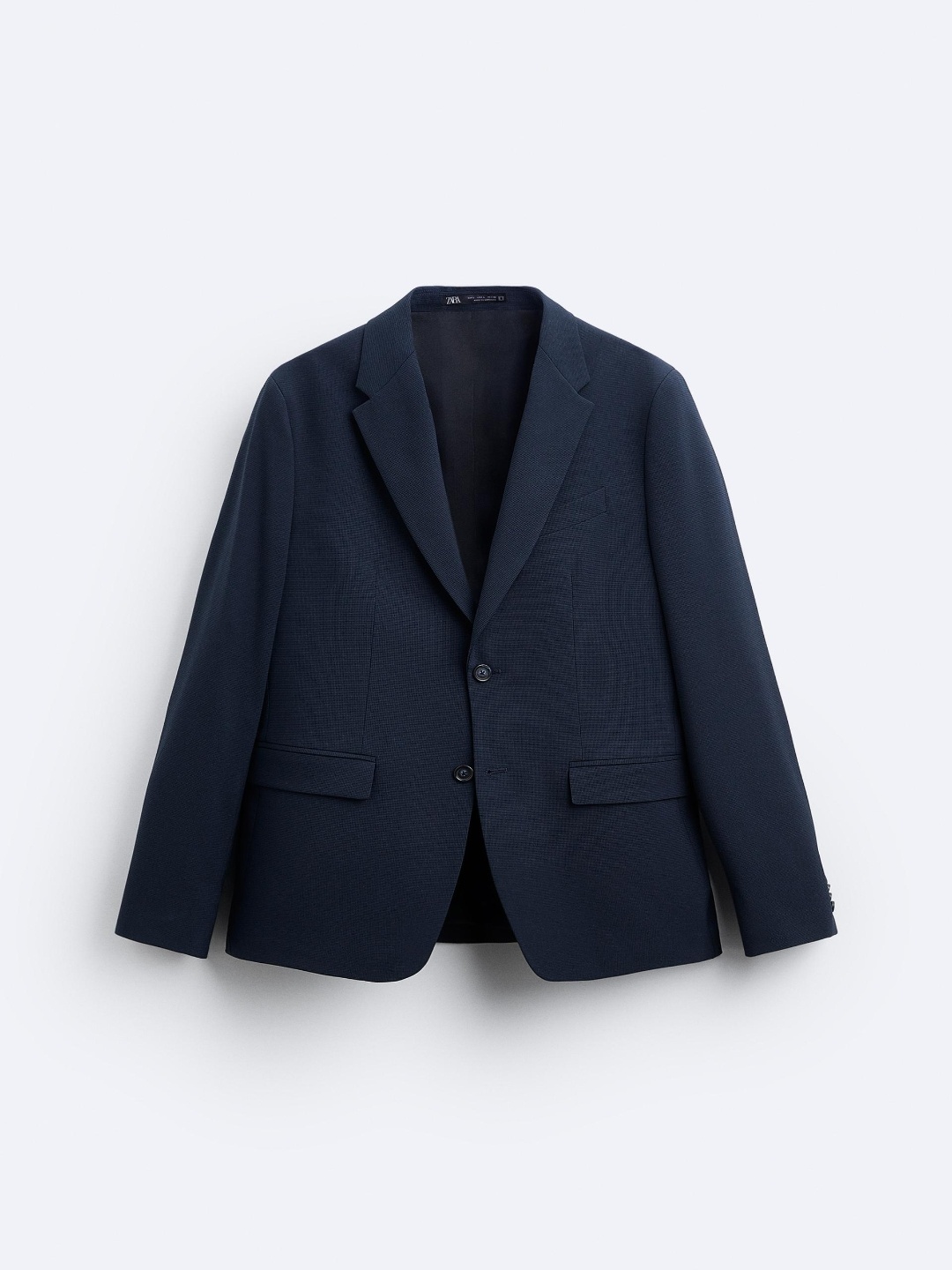 

ZARA Men Navy Blue Blazers