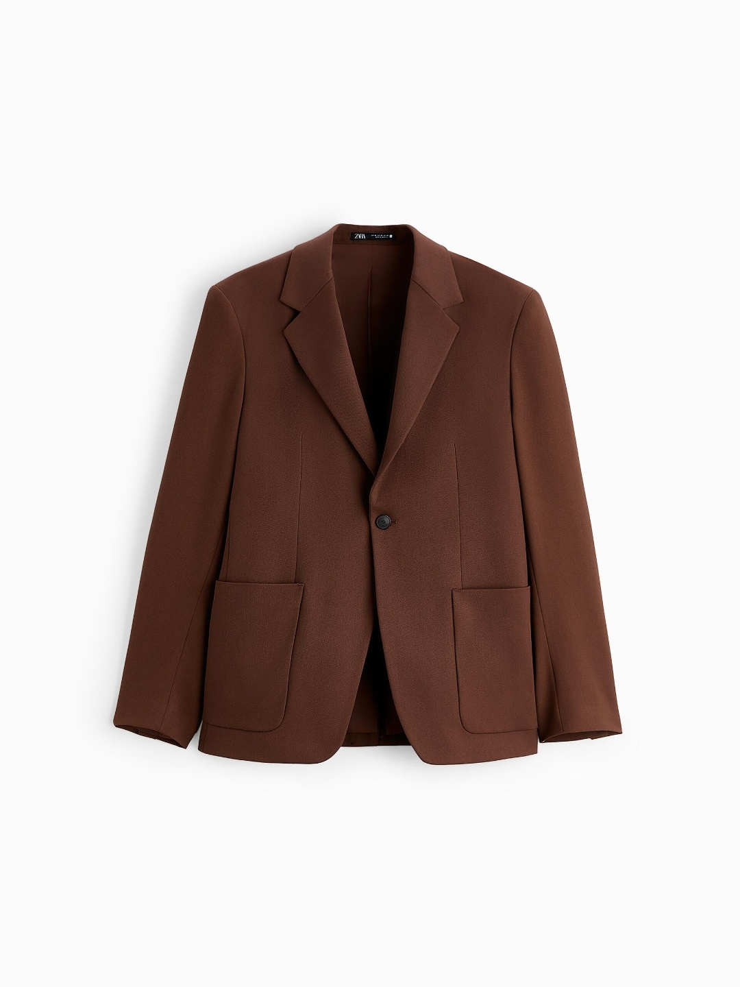 

ZARA Men Brown Blazers