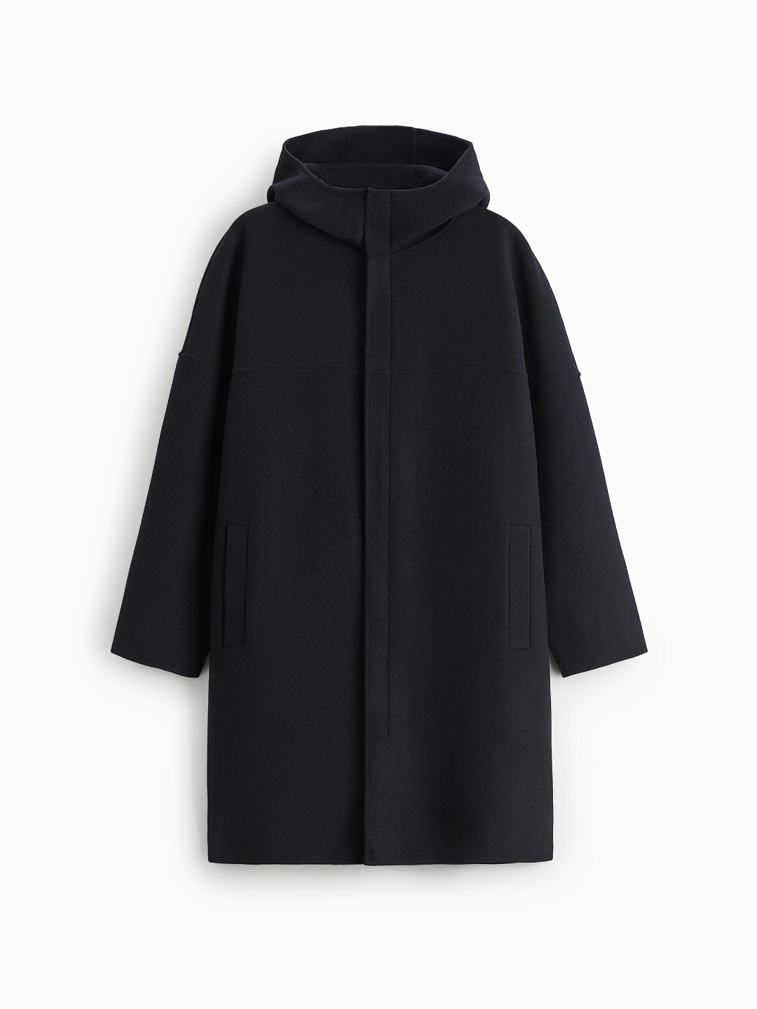 

ZARA Men Navy Blue Coats