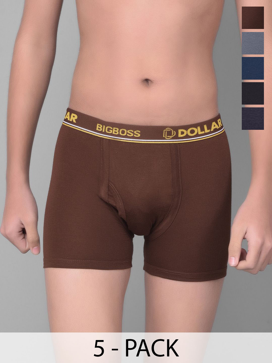 

Dollar Bigboss Boys Pack Of 5 Assorted Trunk