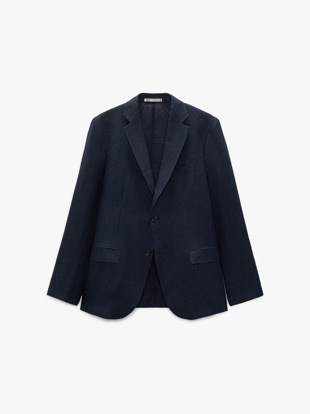 

ZARA Men Navy Blue Blazers