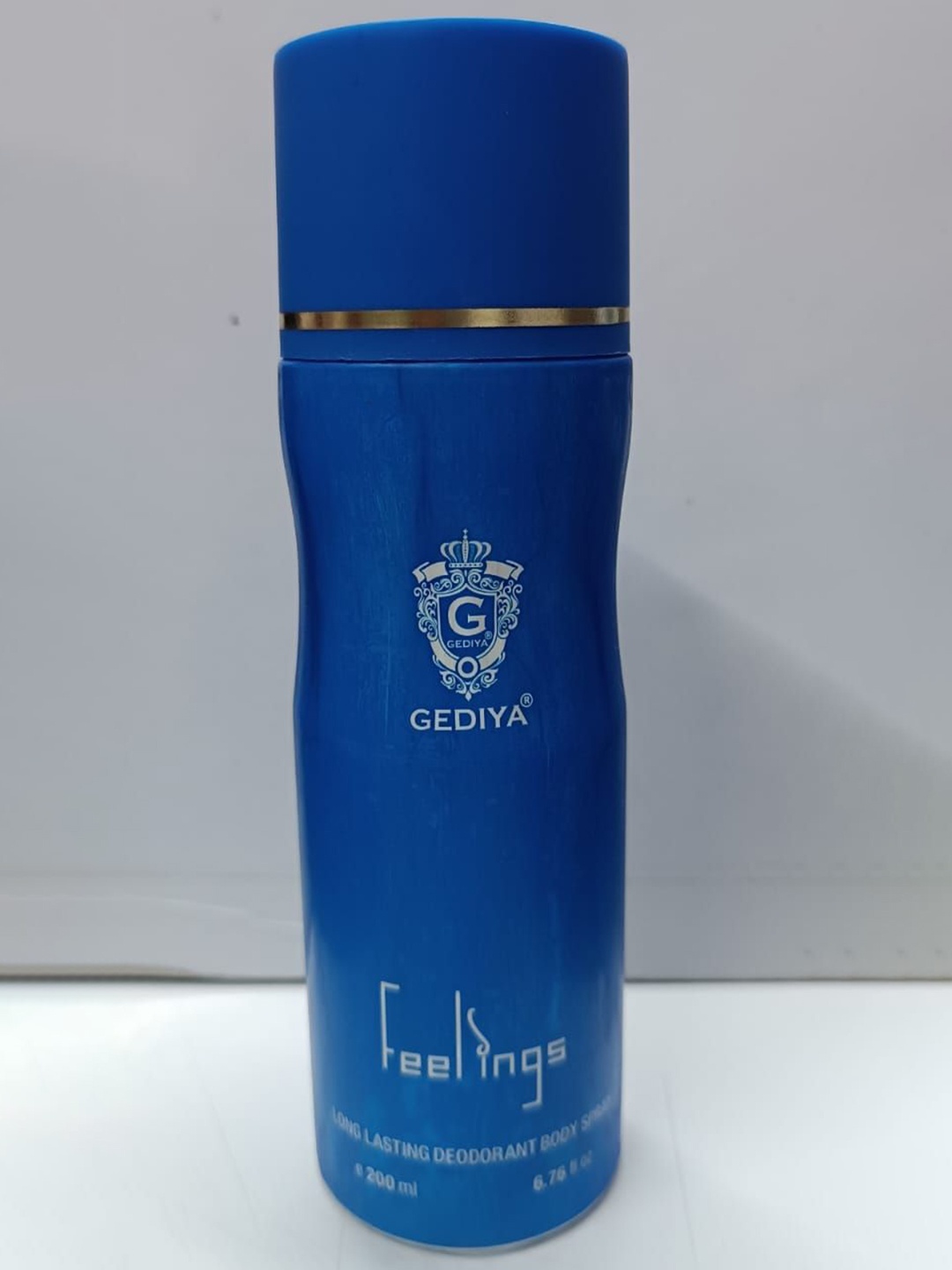 

GEDIYA Feelings Long Lasting Deodorant Body Spray - 200 ml, Blue