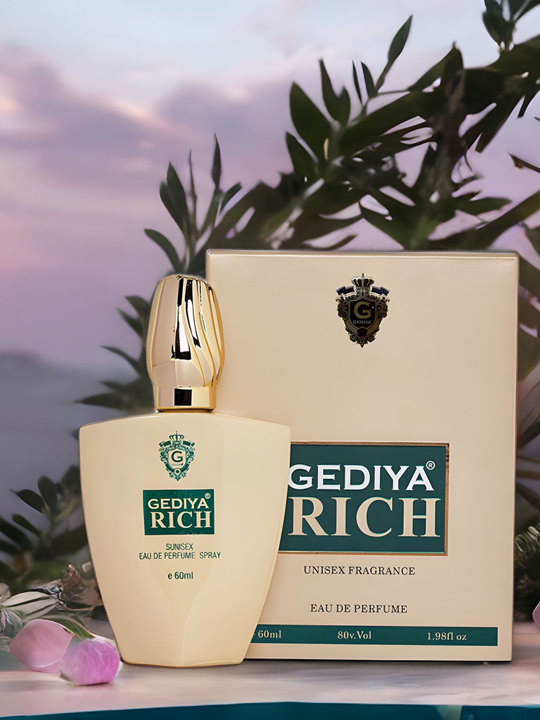 

GEDIYA Rich Long Lasting Eau De Parfum - 60ml, Beige