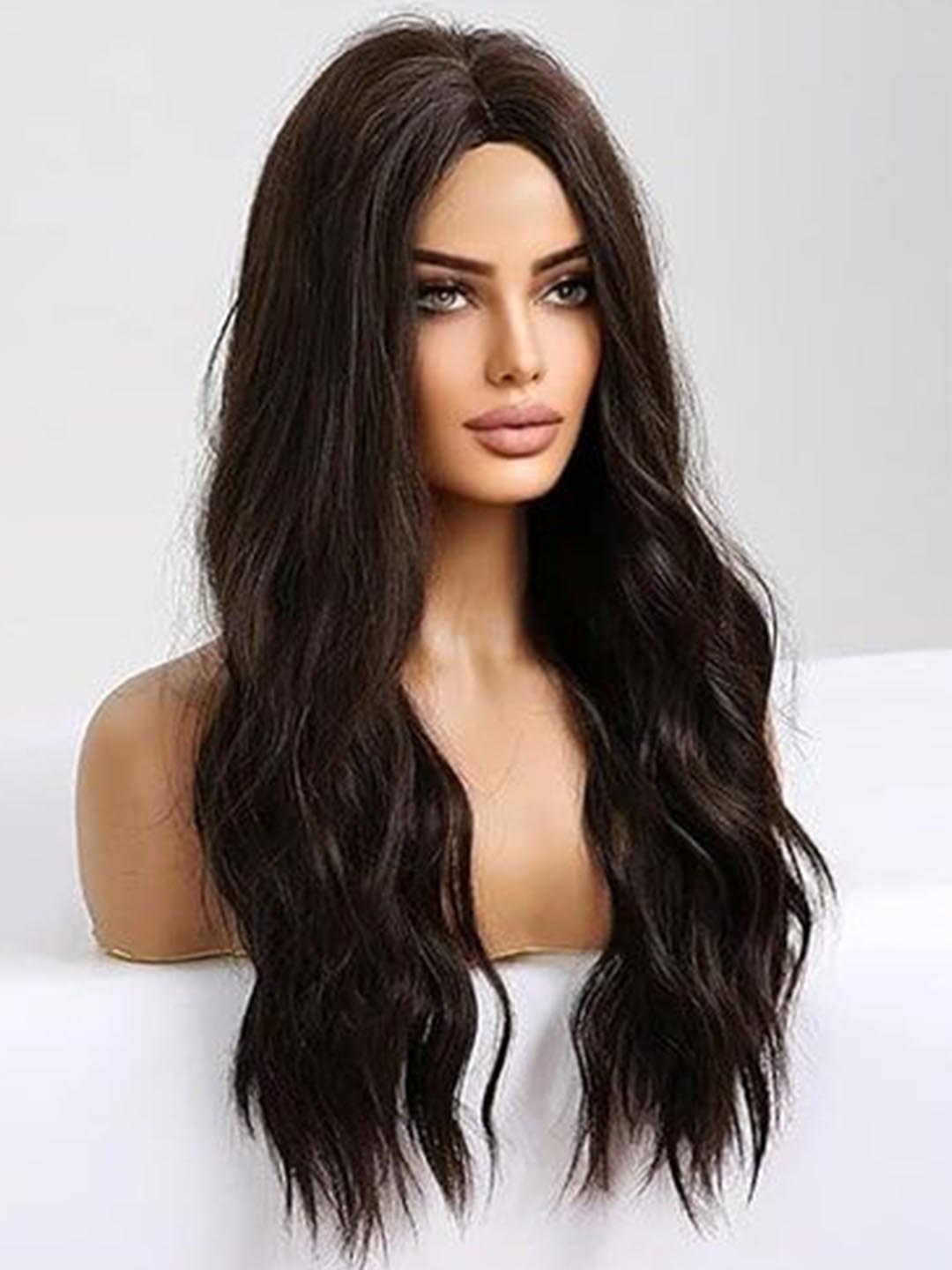 

D-Divine Halo Wavy Toupee Hair Extension - Brown