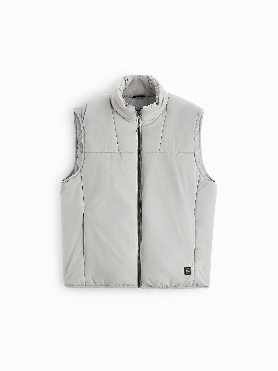 

ZARA Men Grey Waistcoat