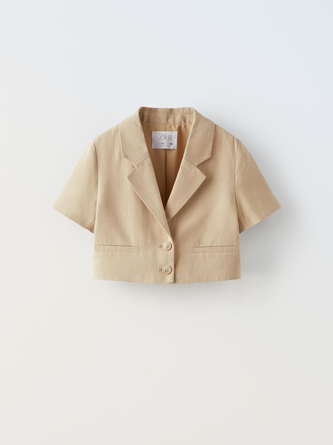 

ZARA Girls Brown Blazers