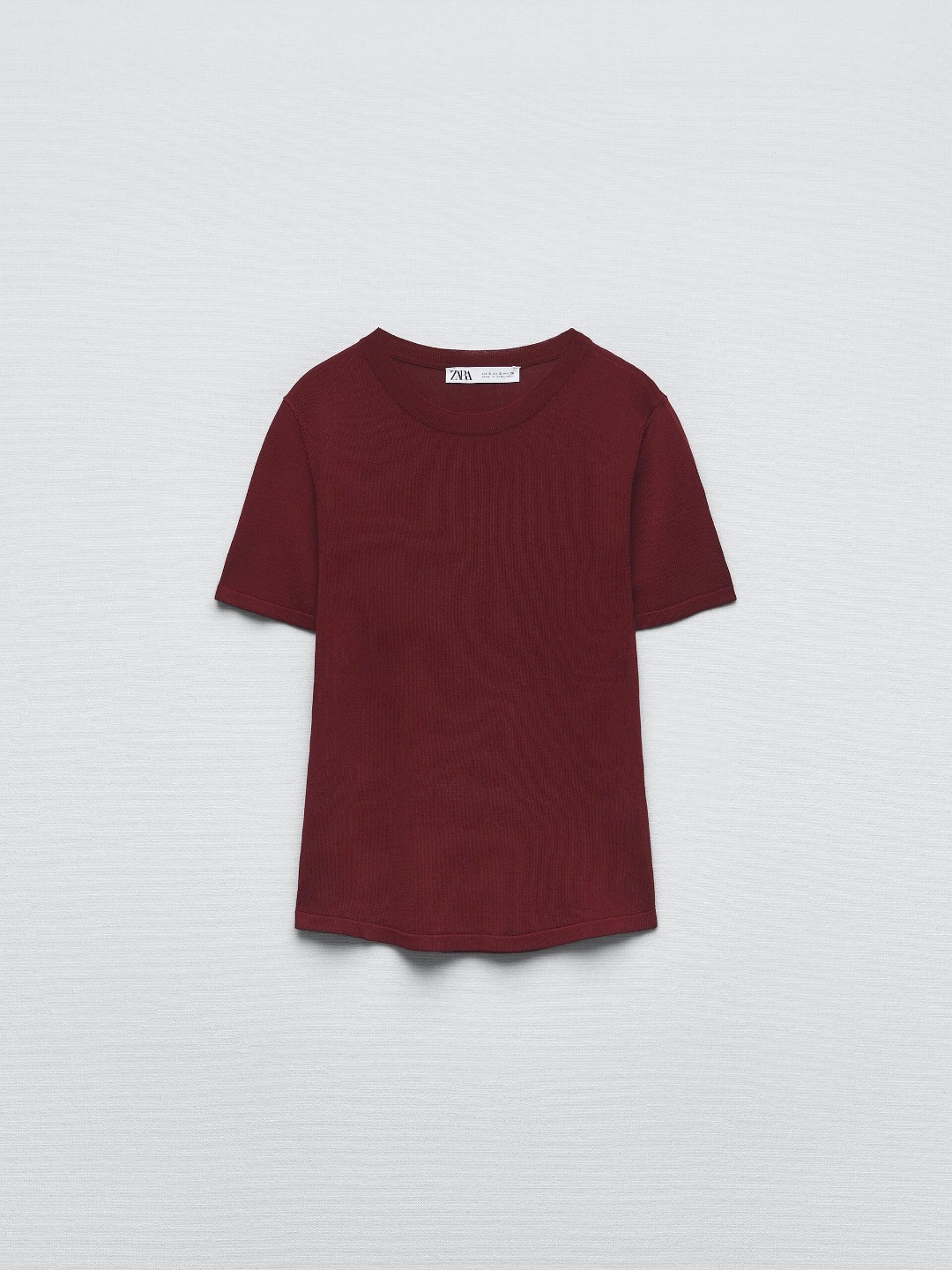 

ZARA Adults-Women Tops, Burgundy