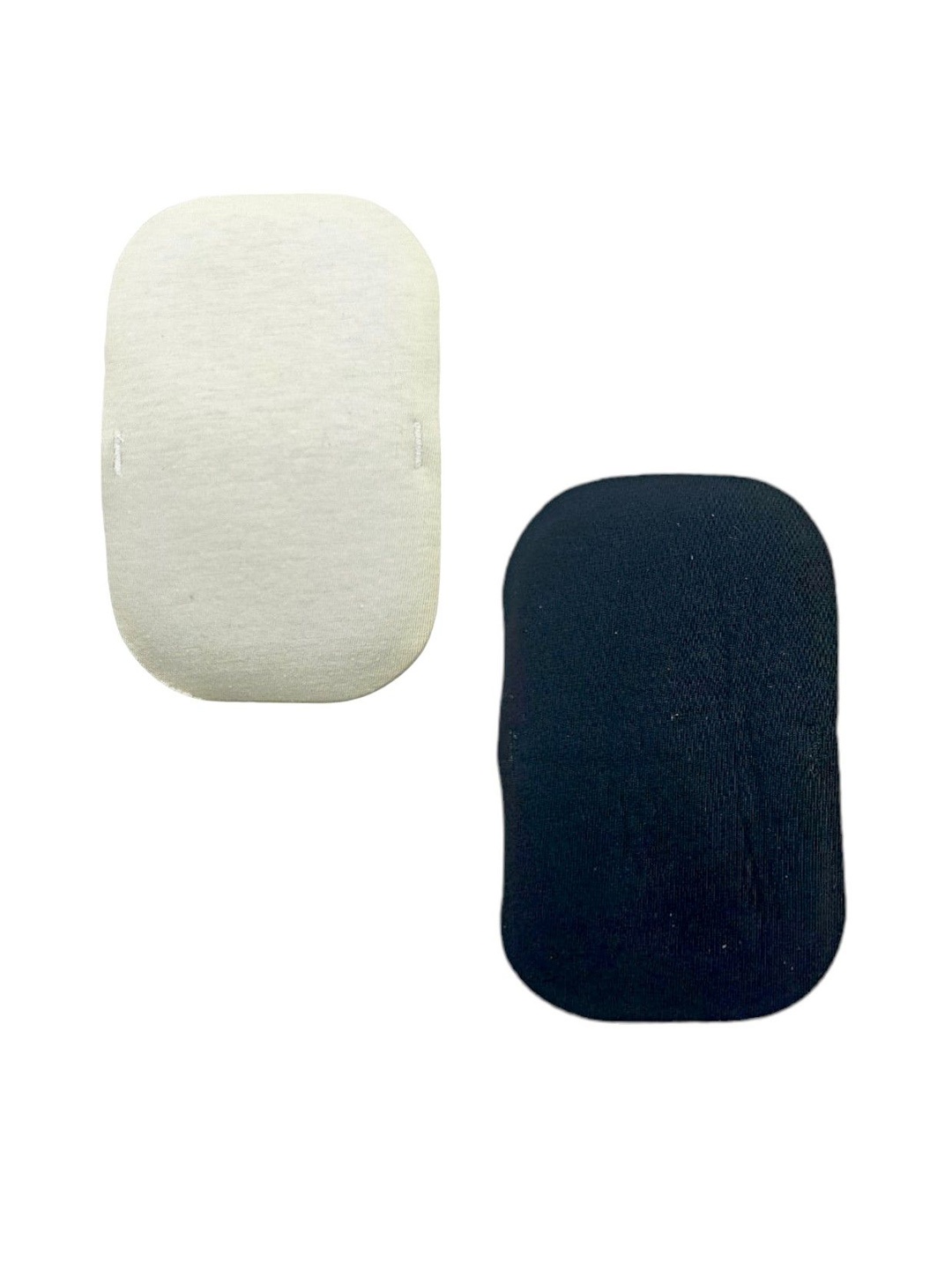 

neckbook Set Of 4 Reusable Soft Underarm Sweat Pads, White