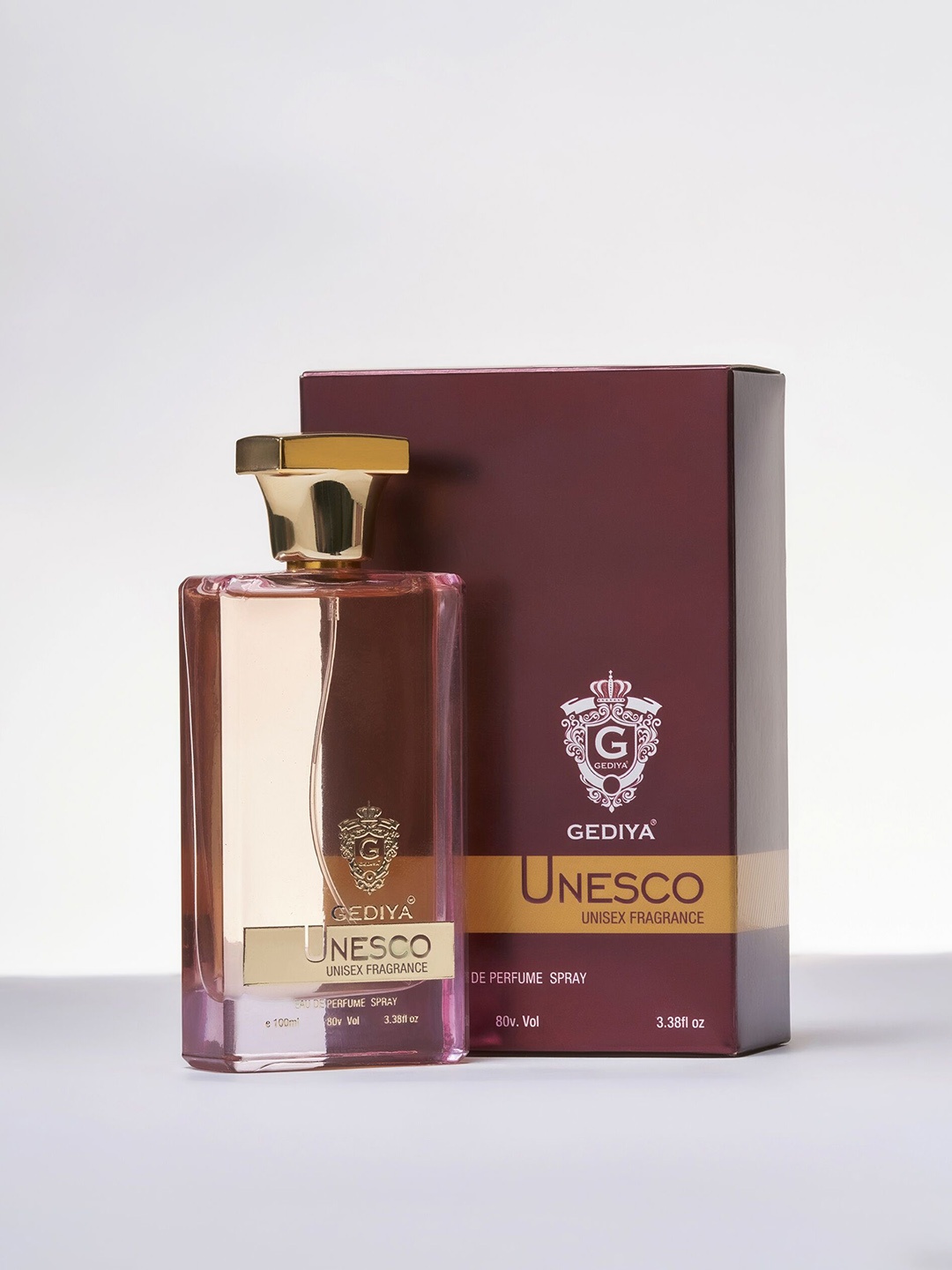 

GEDIYA Unesco Long Lasting Eau De Parfum - 100ml, Brown