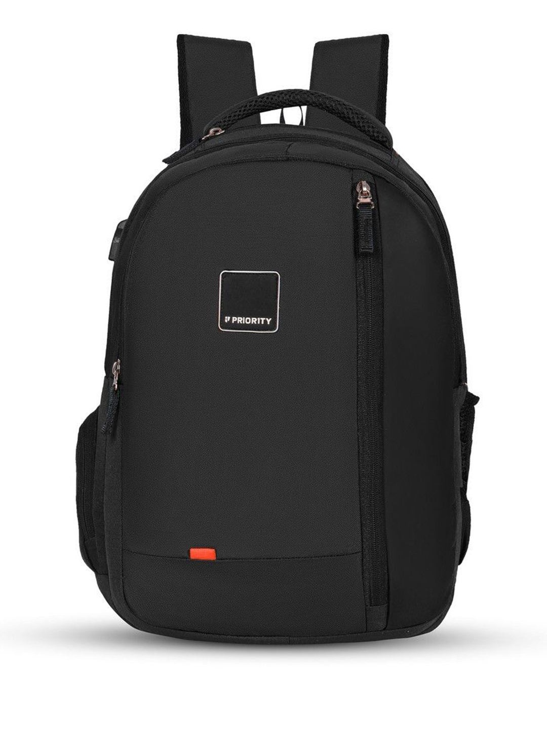 

Priority Unisex Backpack with Hip Strap, Black