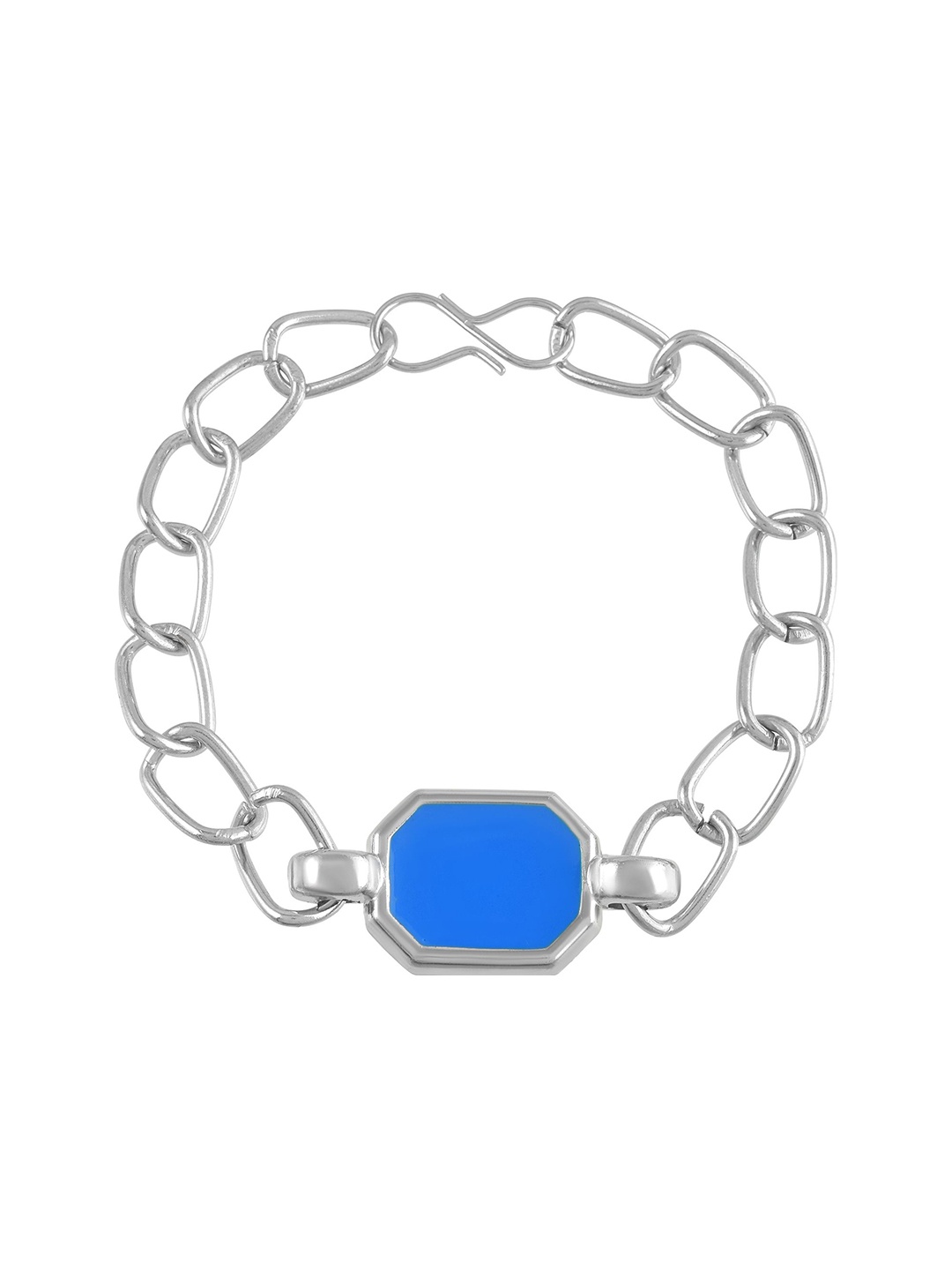 

MEMOIR Boys Brass Silver-Plated Multi strand Bracelet