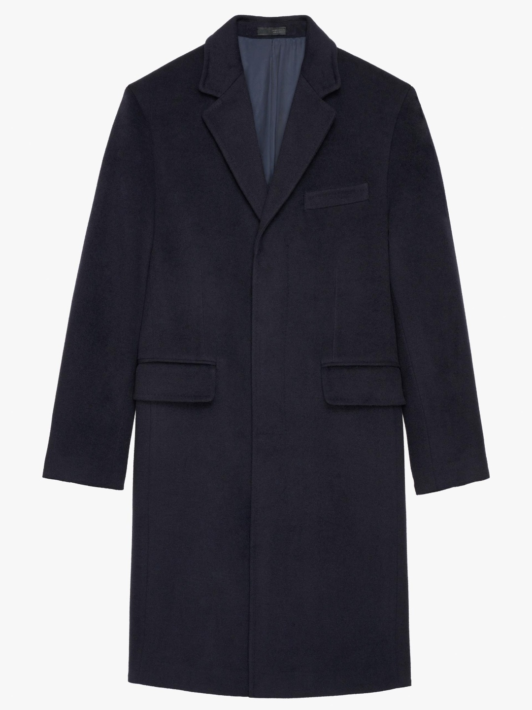 

ZARA Men Navy Blue Coats
