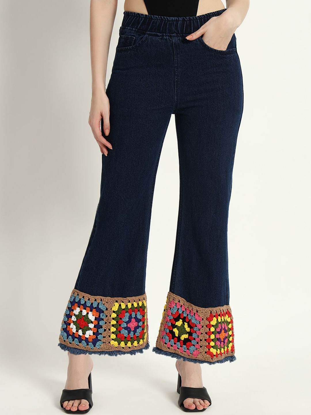 

Sugercandy Women Flared Jeans, Blue