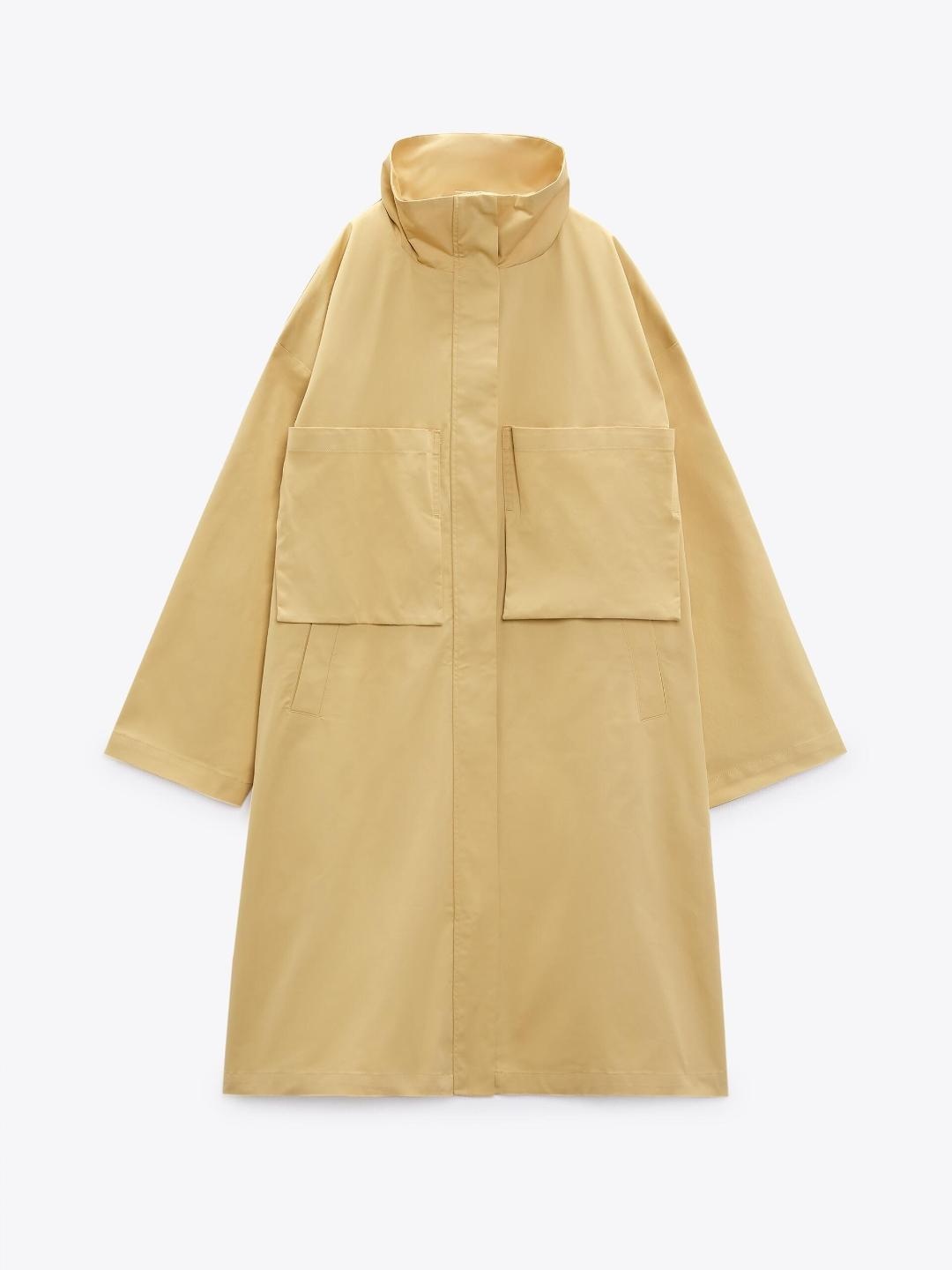 

ZARA Women Grey Coats