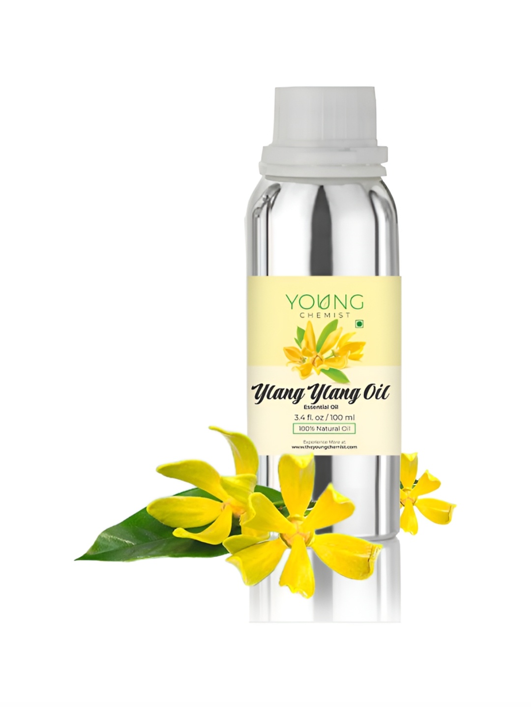 

YOUNG CHEMIST Ylang Ylang Essential Oil For Skin & Hair - 100 ml, Yellow