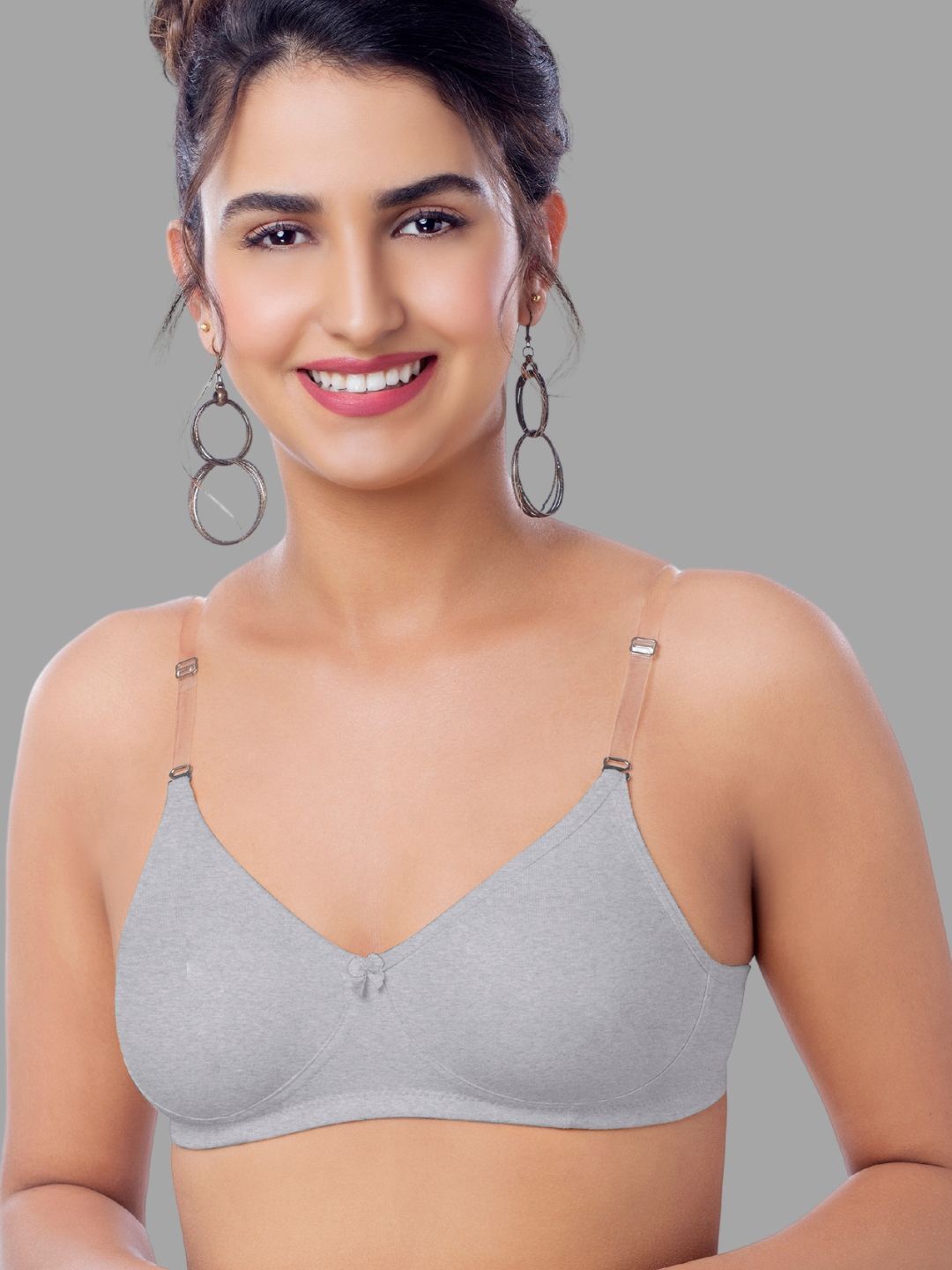 

BRIDA LADIES INNERWEAR Bra Medium Coverage, Grey
