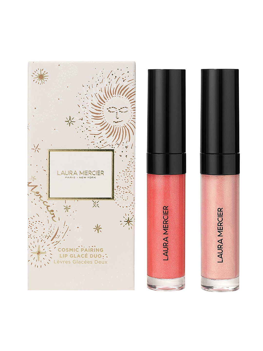 

LAURA MERCIER Cosmic Pairing Lip Glace Duo, Pink