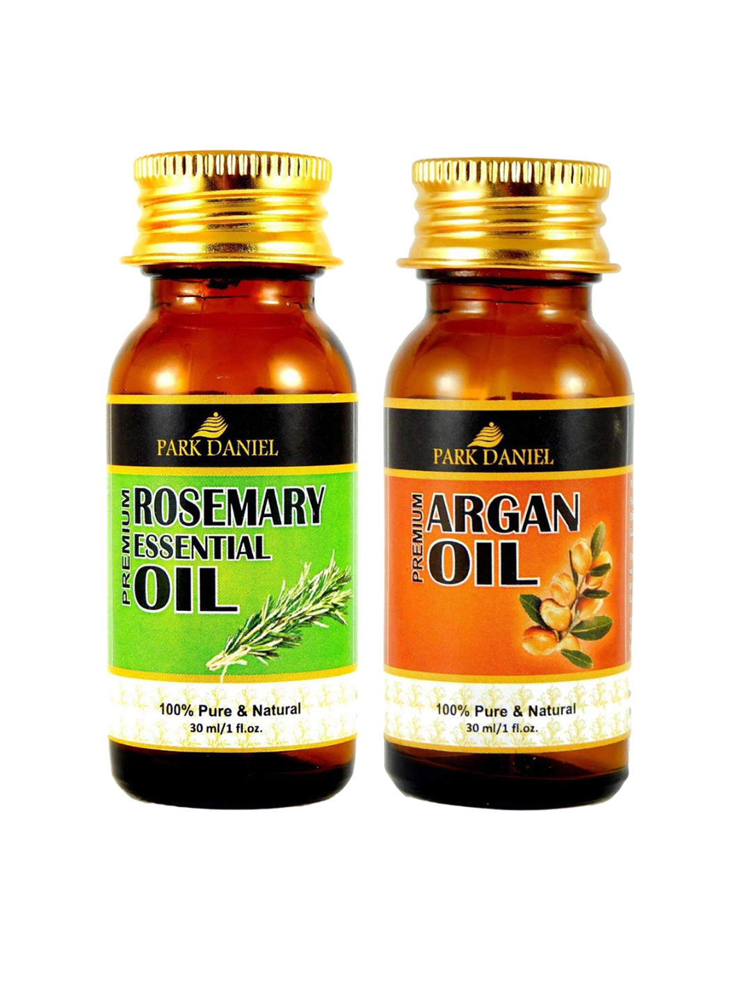 

Park Daniel Set Of 2 Premium Rosemary Argan Oil - 30 ml Each, Transparent