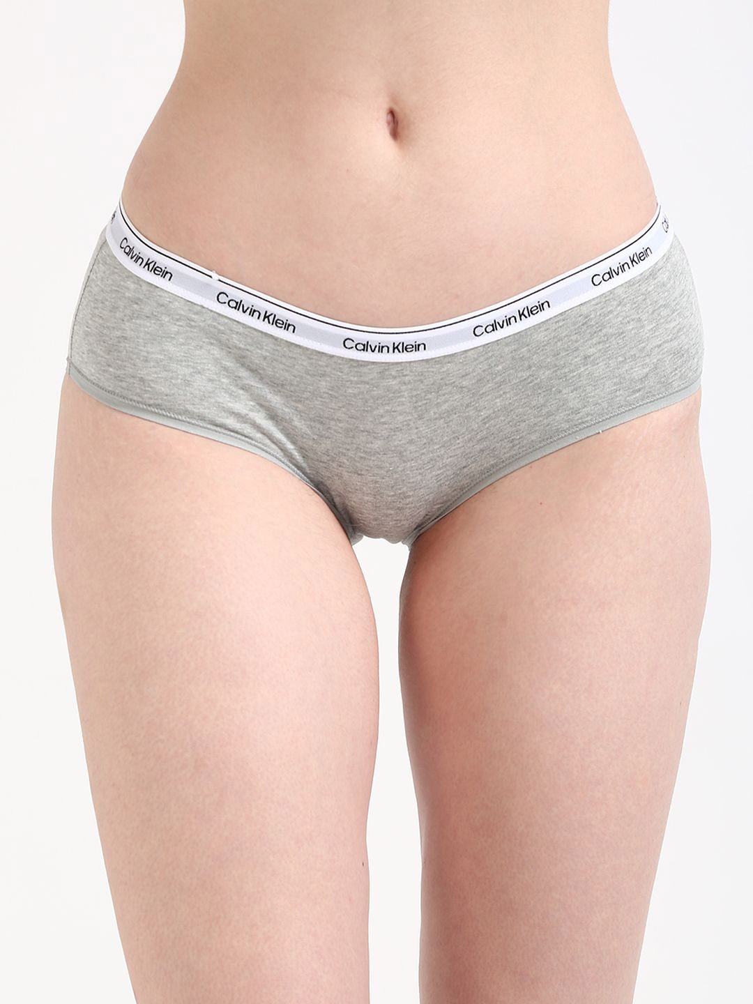 

Calvin Klein Underwear Women Mid-Rise Hipster BriefsQD5045P7A, Grey