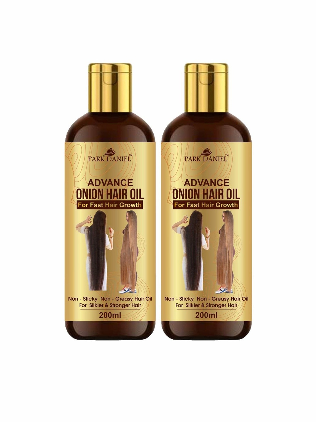 

Park Daniel Set Of 2 Advance Onion Hair Oil - 200 ml Each, Transparent