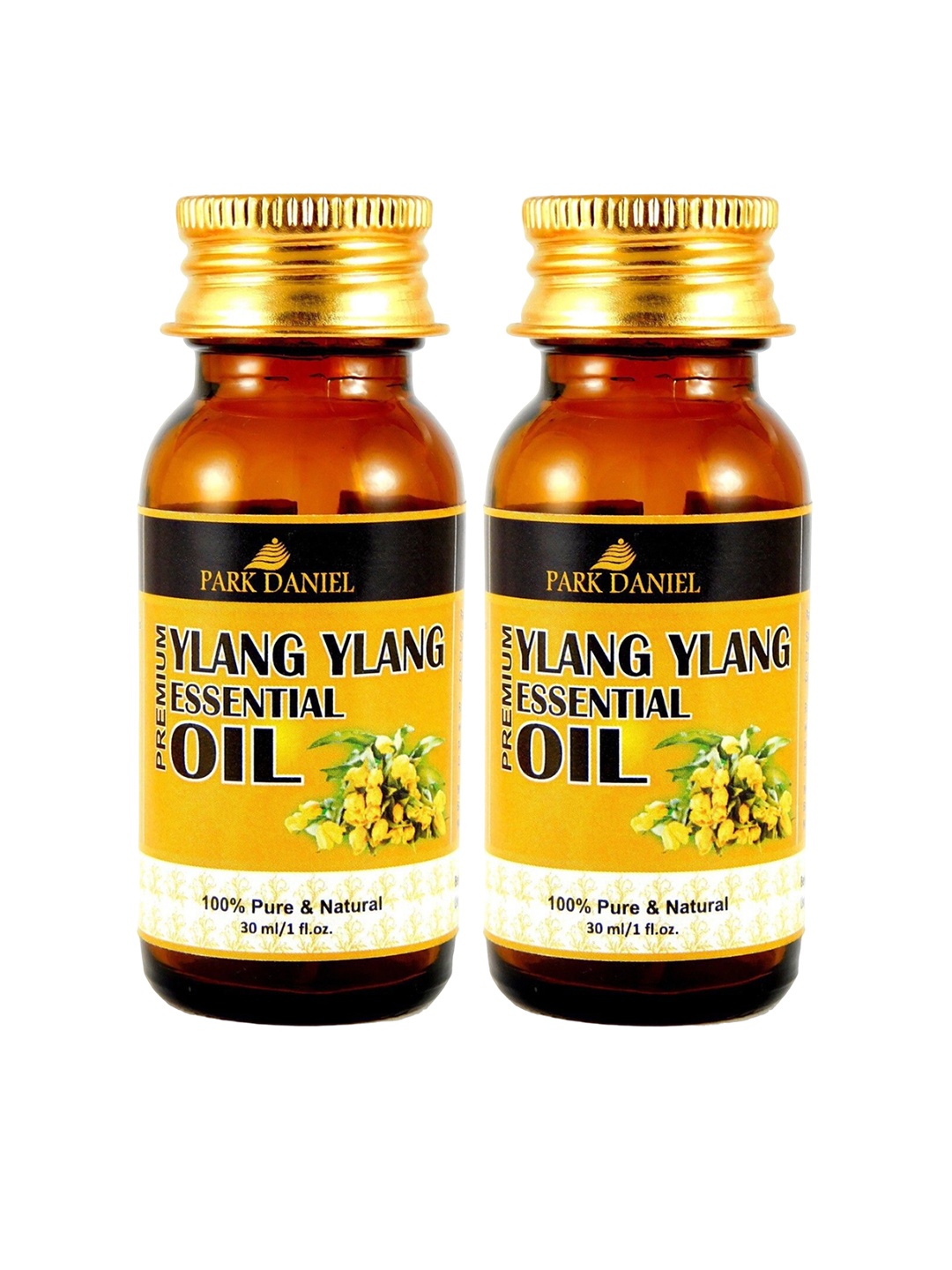 

Park Daniel Set Of 2 Ylang Ylang Essential Oil - 30 ml Each, Transparent