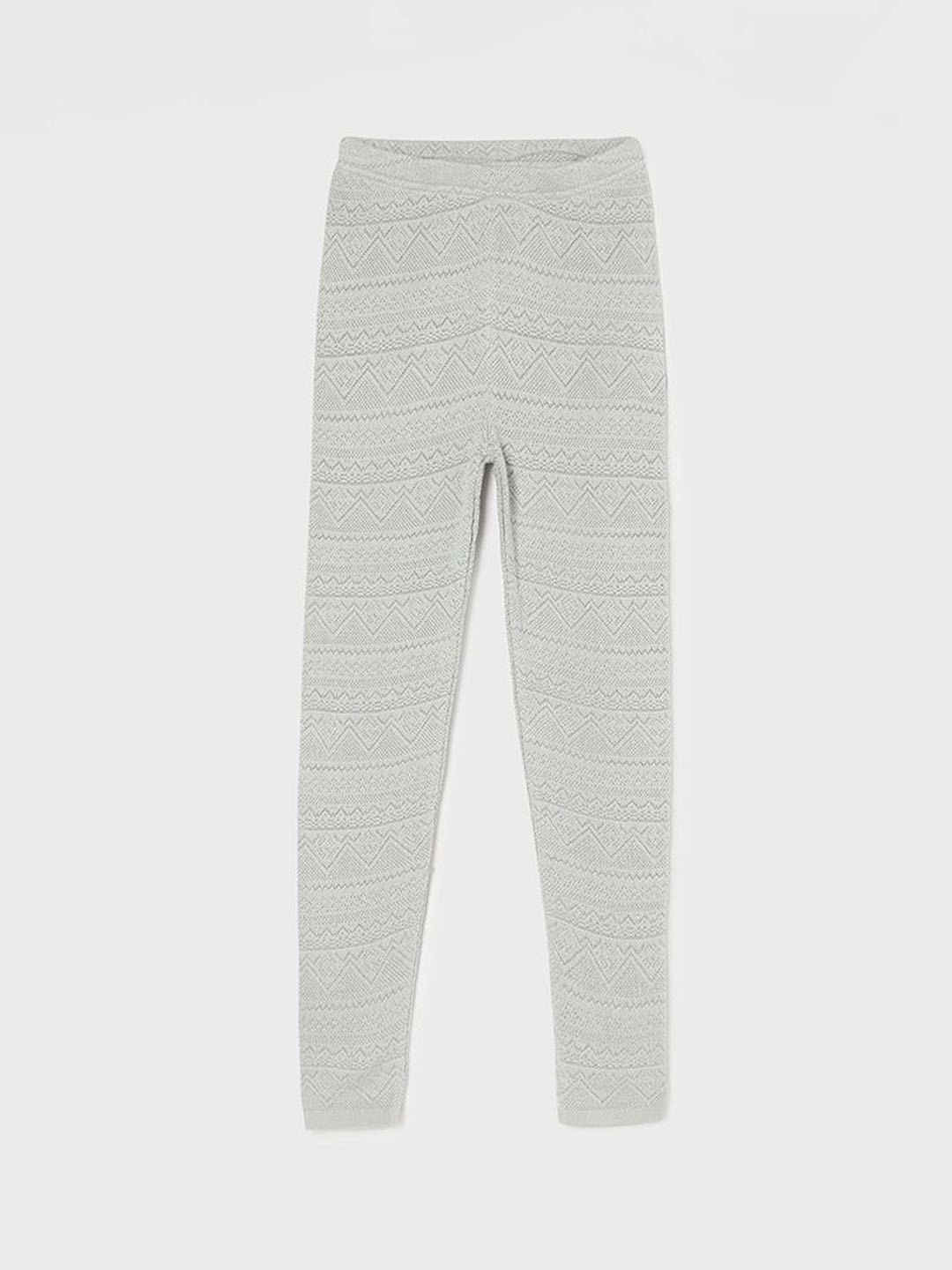 

Fame Forever by Lifestyle Girls Self Design Mid-Rise Leggings, Grey