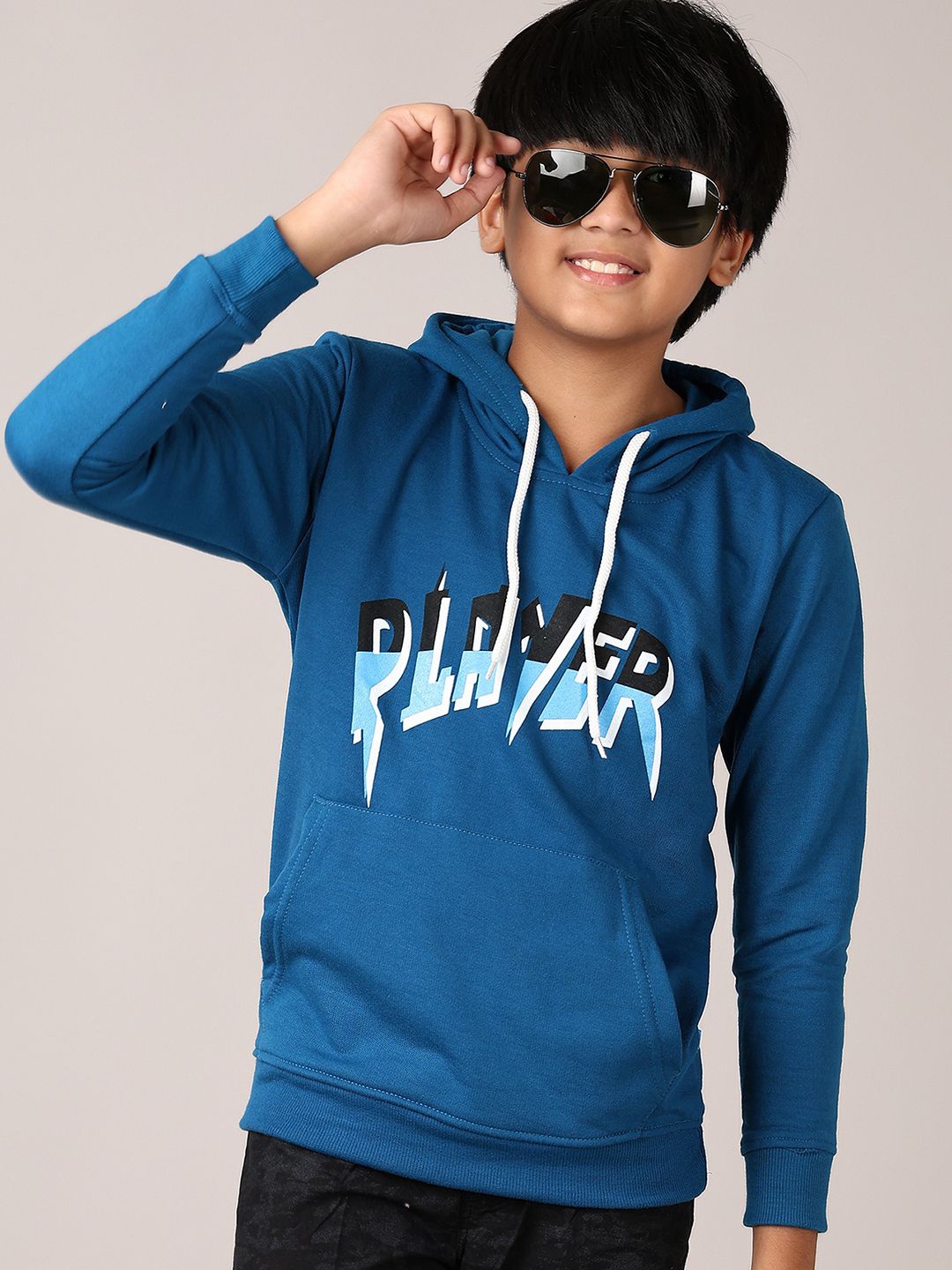

V-Mart Boys Printed Sweatshirt, Teal