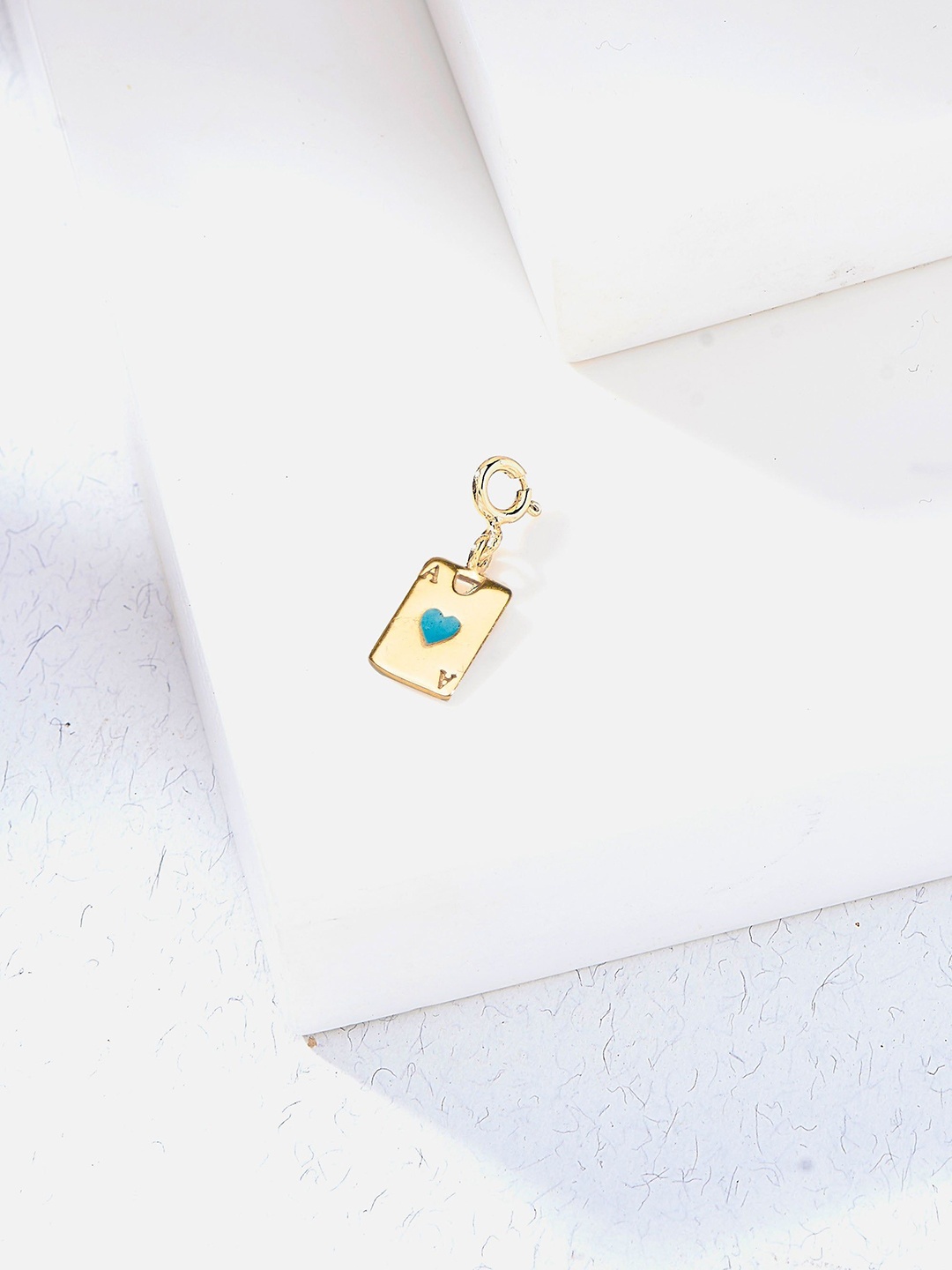 

Nipura 925 Sterling Silver Gold-Plated Square Pendant