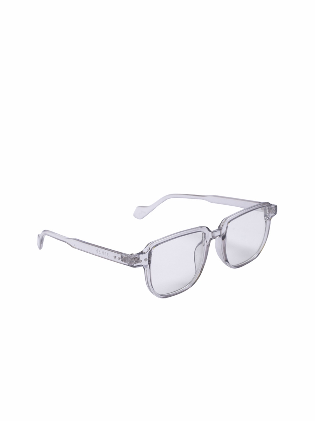 

DIMEH Unisex Rectangle Sunglasses with UV Blu Ray Lens, Grey