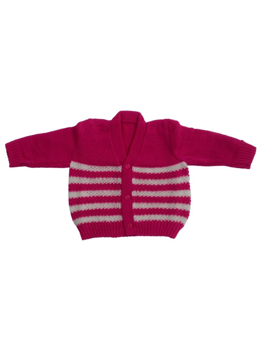 

CUBS & HUGS Kids Woollen Sweater, Magenta