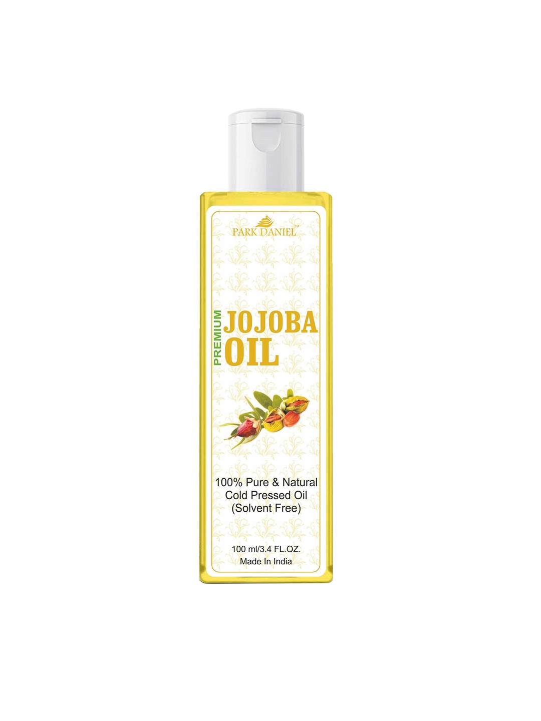 

Park Daniel 100% Pure & Natural Cold pressed Jojoba Oil - 100 ml, Transparent