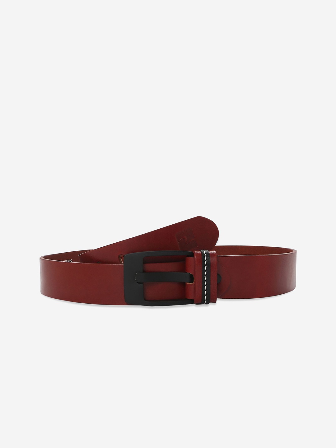 

SPYKAR Men Leather Belt, Red
