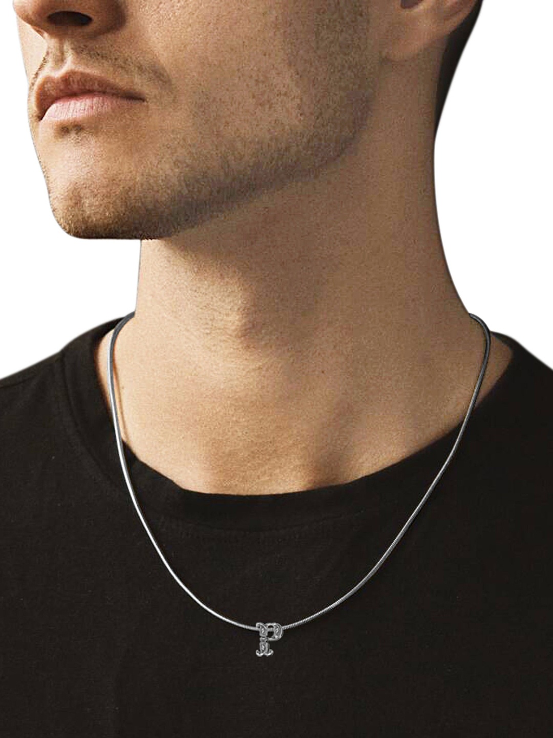 

Nipura 925 Sterling Silver Initial-P Pendants